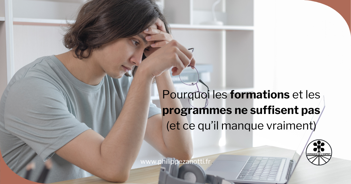 Vous échouez malgré les formations ? Découvrez pourquoi les méthodes ne suffisent pas et comment un accompagnement adapté change tout.