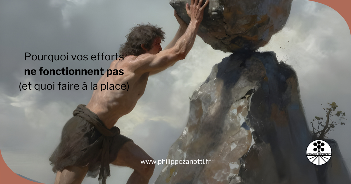 Pourquoi vos efforts ne fonctionnent pas ? Découvrez comment apaiser votre mental et transformer votre vie grâce au voyage intérieur.